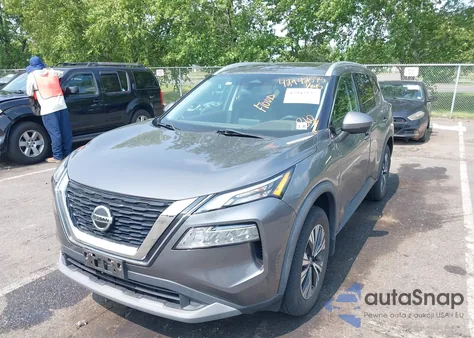 2021 Nissan Rogue Sv Intelligent Awd из США, поврежденный, VIN 5N1AT3BB5MC717859